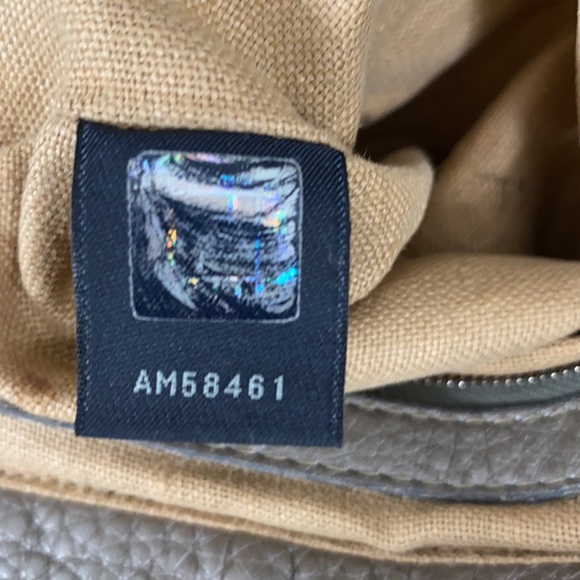 Fendi Pewter Villa Borghese Selleria Leather Bag - Picture 15 of 15